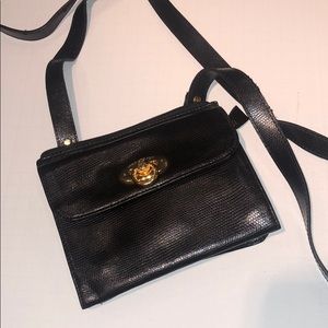 Vintage small medallion leather bag